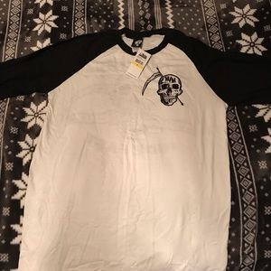 NWT Men’s Metal Mulisha Ride Fast Raglan